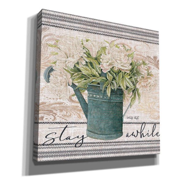 Stay Awhile  by Cindy Jacobs, Canvas Wall Art For Sale