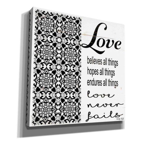 Love Believes, Hopes, Endures  by Cindy Jacobs, Canvas Wall Art Cheap