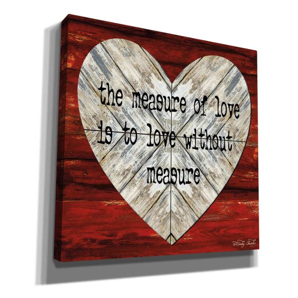 The Measure of Love  by Cindy Jacobs, Canvas Wall Art Cheap