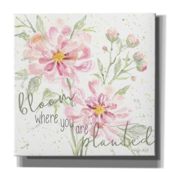 Bloom Where You are Planted  by Cindy Jacobs, Canvas Wall Art Discount