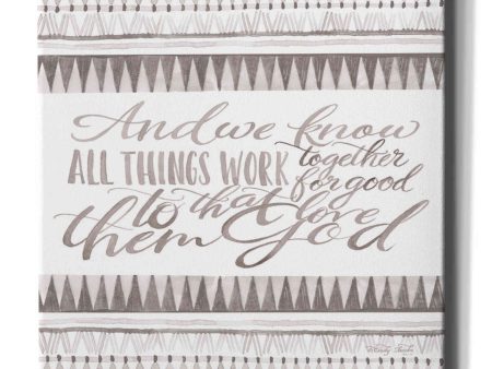 All Things Work Together  by Cindy Jacobs, Canvas Wall Art For Cheap