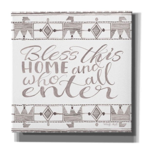 Bless This Home  by Cindy Jacobs, Canvas Wall Art Online Sale