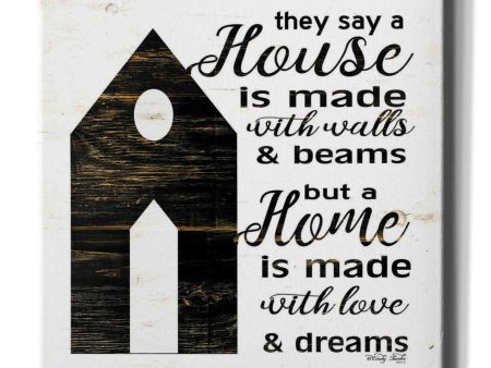 A Houseâ€¦  by Cindy Jacobs, Canvas Wall Art on Sale