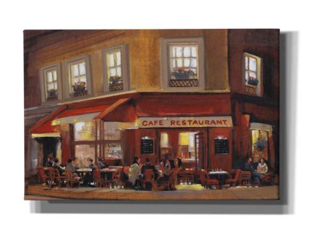 Bistro II  by Tim O Toole, Canvas Wall Art For Discount