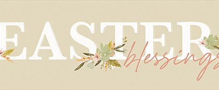 FEN1136 - Easter Blessings Sign - 18x6 Sale