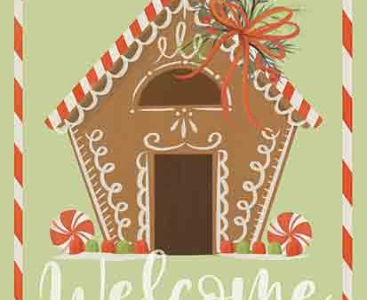 FEN1146 - Gingerbread Welcome - 12x16 Online Hot Sale