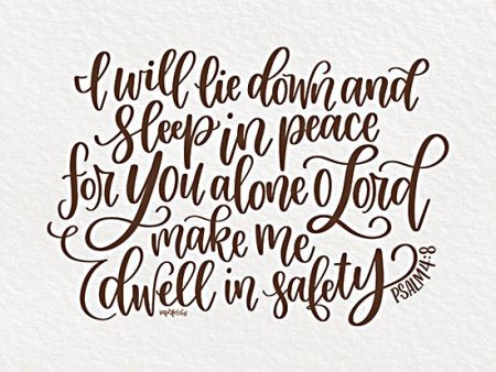 DUST1158 - Sleep In Peace - 16x12 Cheap