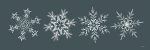 FEN1127 - Blue Christmas Snowflakes Sign - 18x6 Supply