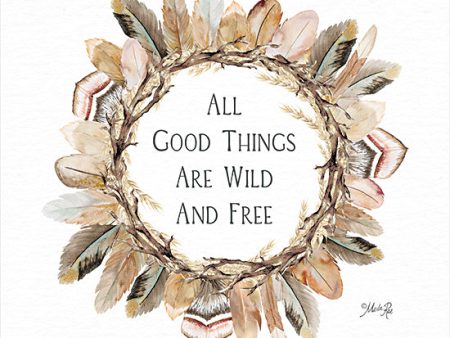 MAZ5912 - All Good Things Are Wild and Free - 12x12 For Cheap