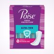 Poise Ultra Thin Pads, 5 Drops Maximum Absorbency, Long Length For Cheap