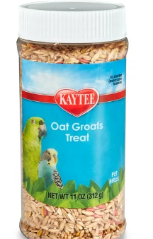 Kaytee Oat Groats Treat Jar- All Pet Birds 11 oz For Sale