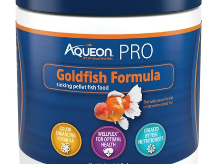 Aqueon PRO Pellet Fish Food Goldfish Formula 5 oz Discount