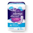 Always Discreet Moderate Pads, 4 Drops Sale