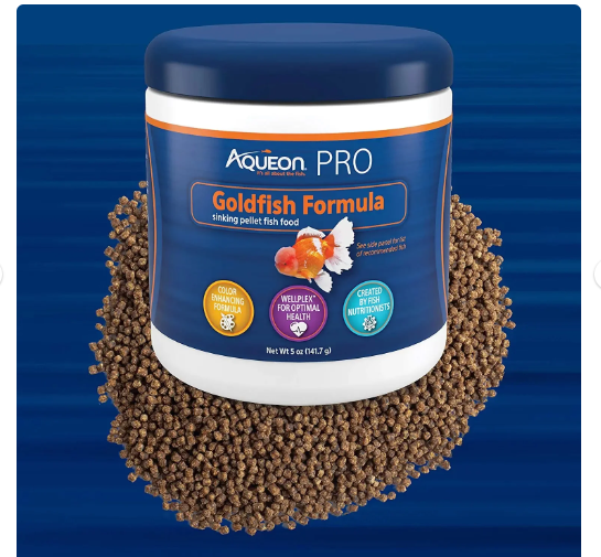 Aqueon PRO Pellet Fish Food Goldfish Formula 5 oz Discount