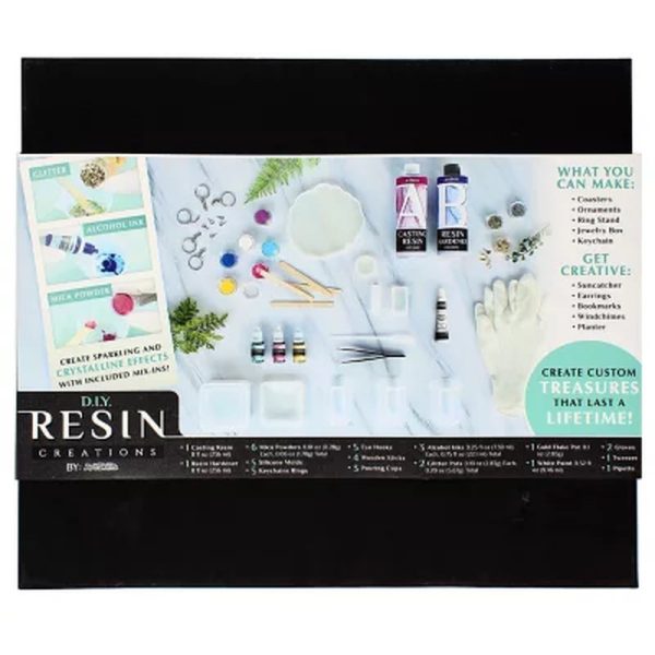 Artskills DIY Epoxy Resin Arts & Crafts Activity Kit, 41 Pieces Sale