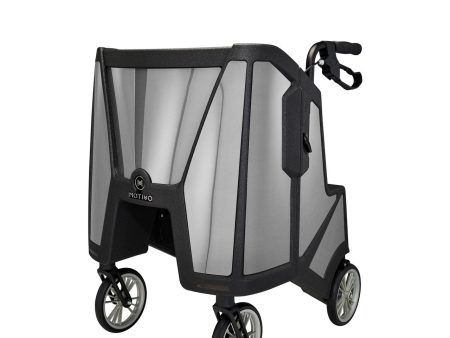 Motivo Tour Rolling Walker with Seat, Backrest, Storage - Upright Rollator, 300 lbs Cheap