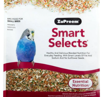 ZuPreem Smart Selects Everyday Feeding Bird Food for Small Birds, 2 lb bag Online Hot Sale