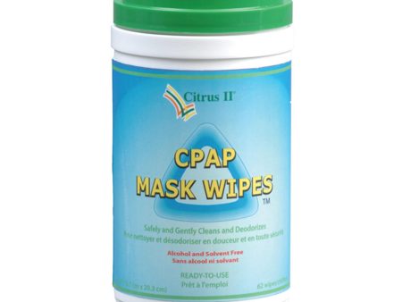 Citrus ll CPAP Mask Cleaning Wipes - Disposable, Citrus Scent For Discount