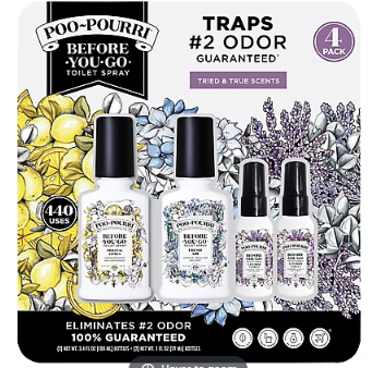 Poo Pourri Tried and True, 4 ct. Sale