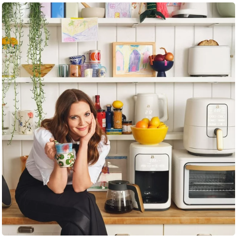 Beautiful Portable to-Go Blender 2.0, 70 W, 16 oz, White Icing by Drew Barrymore Sale