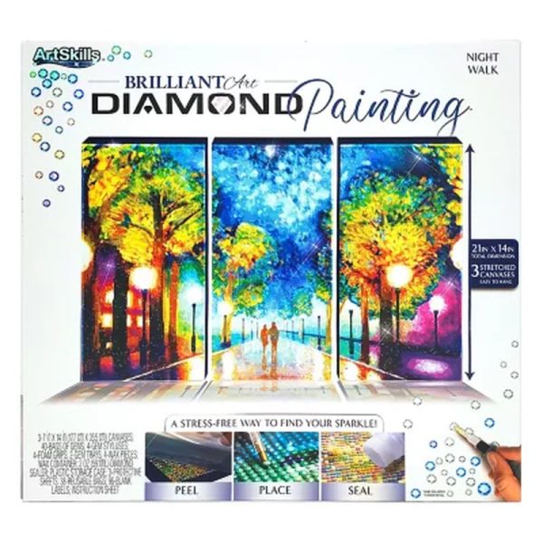 Artskills Brilliant Art Diamond Painting Kits, Select Design For Sale