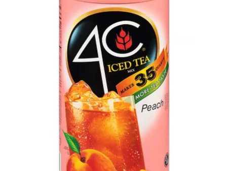 4C 35 QT Peach Iced Tea Mix (82.6 Oz.) Fashion