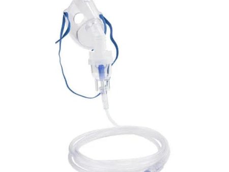 McKesson Nebulizer Mask and Tubing Kit, Small Volume Medication Cup, Adult Aerosol Mask Online Sale