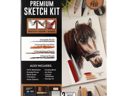 Artskills Assorted Premium Sketching and Drawing Kit, 39 Pieces on Sale