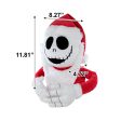 Disney, The Nightmare Before Christmas Jack Skellington Holiday Plush Tree Hugger, Black 11.5  High Hot on Sale