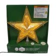 Gold Star LED Christmas Tree Topper, 10.75 , by Holiday Time Supply