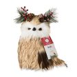 Brown Owl Christmas Tree Topper, 11.4 in, by Holiday Time For Sale