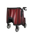 Motivo Tour Rolling Walker with Seat, Backrest, Storage - Upright Rollator, 300 lbs Cheap