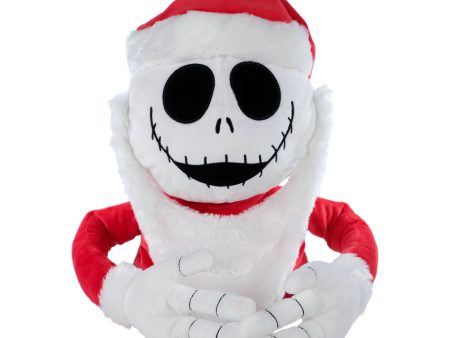 Disney, The Nightmare Before Christmas Jack Skellington Holiday Plush Tree Hugger, Black 11.5  High Hot on Sale