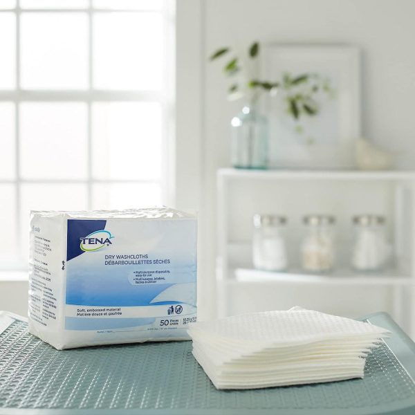 TENA Dry Washcloths Online