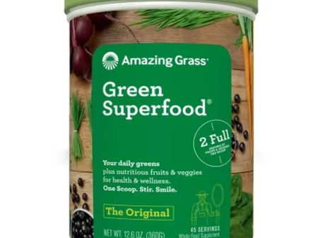 Amazing Grass Green Superfood Powder, Original (45 Servings, 12.6 Oz.) Sale