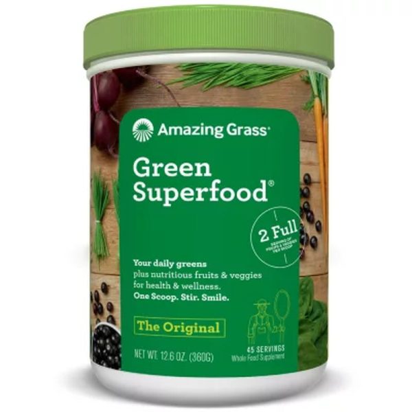 Amazing Grass Green Superfood Powder, Original (45 Servings, 12.6 Oz.) Sale