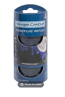 Yankee Candle Plug Refill Set, 2 pc. - Midsummer s Night Scent on Sale