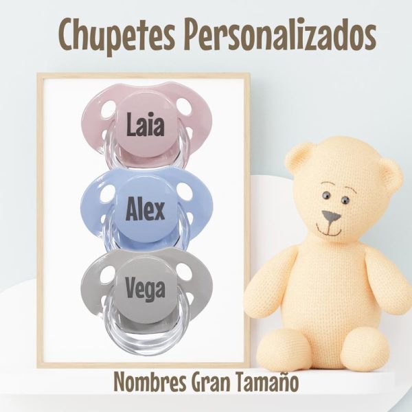 Chupete y Pinza sujeción Personalizada Online Hot Sale