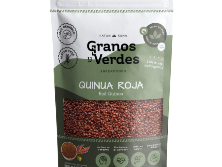 Quinua Roja Granos y Verdes 500g For Discount