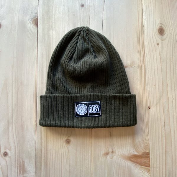 GDBY Knit Cap Khaki Online Hot Sale