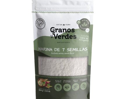 Harina 7 Semillas Granos y Verdes 500g Sale