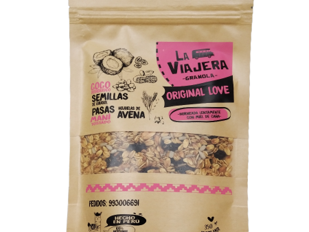 Granola Artesanal Pasas morenas, Coco Deshidratado, Semillas de Girasol, Pasas, Hojuelas de Avena, Mani Tostado, Miel de caña 350g Supply