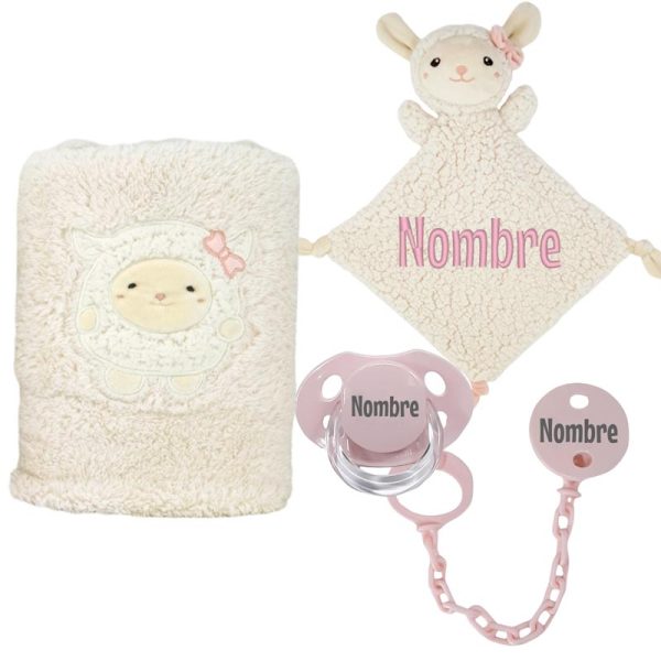 Set Manta, Dou Dou Chupe y Pinza Ovejita Online Hot Sale