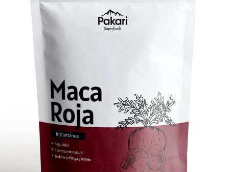 Maca Roja Gelatinizada en polvo Pakari Nutrition 200g Supply