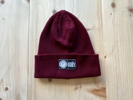 GDBY Knit Cap Maroon Cheap