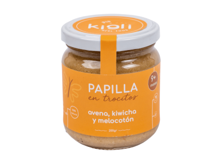 Papilla trocitos avena, kiwicha y melocoton Kigli 200g Online Hot Sale