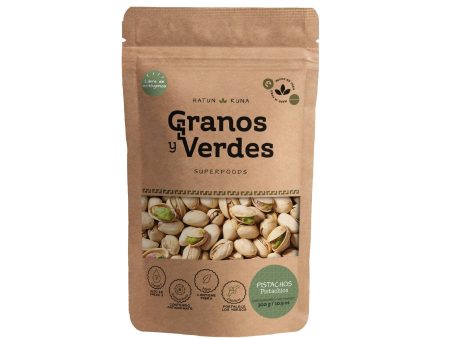 Pistachos Tostados y Salados Granos y Verdes 150g Cheap