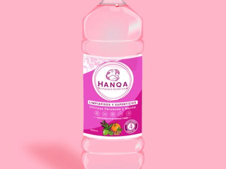 LimpiaPisos y Superficies de Cítricos Peruanos y Menta Hanqa 900ml Online Hot Sale