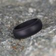 Forge and Lumber Black Silicone Ring Hot on Sale