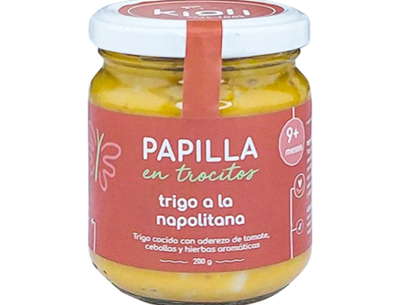 Papilla trocitos trigo a la napolitana Kigli 200g For Sale